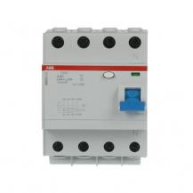 ABB F404A40/0.3 Fehlerstrom-Schutzschalter 40 A, 0.3 mA, 400V AC, 50HZ-Char., 4P, steckbar