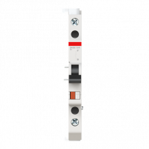 ABB SK40010-RSA Signalkontakt, 1 Schließer 9 mm breit, steckbar, Rechtsanbau, Sammelalarm mit Kontaktierung LA + LB