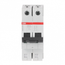 ABB S402M-UCC0.5 Sicherungsautomat C, 0,5 A, 250 V DC, 2P, 50 kA, steckbar