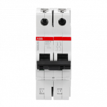 ABB S402M-UCC1 Sicherungsautomat C, 1 A, 250 V DC, 2P, 50 kA, steckbar