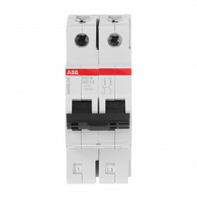 ABB S402M-UCC1.6 Sicherungsautomat C, 1, 6 A, 1250 V DC, 2P, 50 kA, steckbar