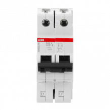 ABB S402M-UCZ1.6 Sicherungsautomat Z-Char., 1, 6 A, 250 V DC, 2P, 50 kA, steckbar