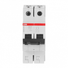 ABB S402M-UCZ2 Sicherungsautomat Z-Char., 2 A, 250 V DC, 2P, 50 kA, steckbar
