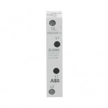ABB ZLS260 Einspeiseblock 63 A L1, L3 Baubreite 18 mm