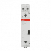 ABB E290-16-11/8 Stromstoßschalter Spule 8 V AC, 16 A, 1 Öffner + 1 Schließer