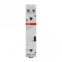 ABB E290-16-11/12 Stromstoßschalter Spule 12 V AC, 16 A, 1 Öffner + 1 Schließer