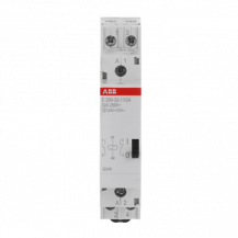 ABB E290-32-11/24 Stromstoßschalter Spule 24 V AC/12 V DC, 32 A, 1 Öffner + 1 Schließer