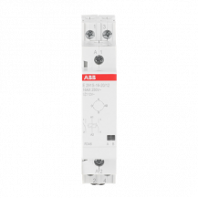 ABB E291S-16-20/12 Serien-Stromstoßschalter Spule 12 V AC, 16 A, 2 Schließer