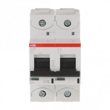 ABB S802S-C13 Hochleist.-Sicherungsautomat, 13A, D, 400 V AC=Icu 50kA, 690 V AC=Icu6kA, 2P