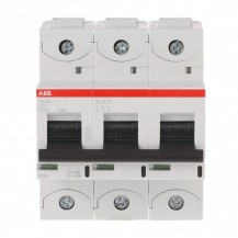 ABB S803S-C20 Hochleist.-Sicherungsautomat, 20A, C, 400 V AC=Icu 50kA, 690 V AC=Icu6kA, 3P