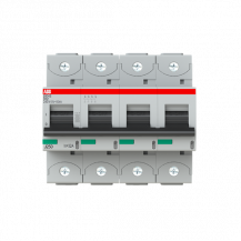ABB S804S-D32 Hochleist.-Sicherungsautomat, 32A, D, 400 V AC=Icu 50kA, 690 V AC=Icu6kA, 4P