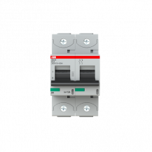 ABB S802S-K13 Hochleist.-Sicherungsautomat, 13A, K, 400 V AC=Icu 50kA, 690 V AC=Icu6kA, 2P