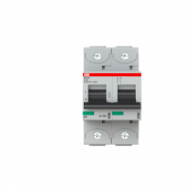 ABB S802S-K16 Hochleist.-Sicherungsautomat, 16A, K, 400 V AC=Icu 50kA, 690 V AC=Icu6kA, 2P
