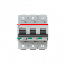 ABB S803S-KM80 Hochl.-Sicherungsa. nur magnetische Auslösung, 3P 80A, Icu=50 kA, bei 415 V AC