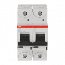 ABB S802S-UCB16 Hochleistungs-Sicherungsautomat, 16A, B, 500VDC=Icu 50kA, 2P