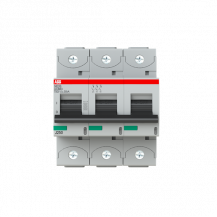 ABB S803S-UCB63 Hochlei.-Sicherungsautomat, 63A, B, 750VDC=Icu 50kA, 3P