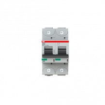 ABB S802S-UCK50 Hochleistungs-Sicherungsautomat, 50A, K, 500VDC=Icu 50kA, 2P