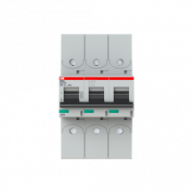 ABB S803S-UCK100-R Hochlei.Sicherungsautom., 100A, K, 750VDC=Icu 50kA, 3P, Ringkabelschuhanschluss