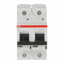 ABB S802C-D16 Hochleistungs-Sicherungsautomat, 16A, D, 415V AC=Icu 25 kA, 2P