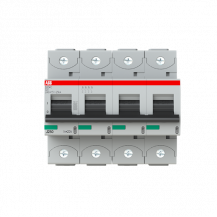 ABB S804C-C20 Hochleist.-Sicherungsautomat, 20A, C, 415 V AC=Icu 25kA, 4P