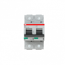 ABB S802C-C40 Hochleistungs-Sicherungsautomat, 40A, C, 415V AC=Icu 25 kA, 2P