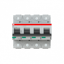 ABB S804C-C50 Hochleist.-Sicherungsautomat, 50A, C, 415 V AC=Icu 25kA, 4P