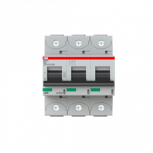 ABB S803C-C63 Hochleist.-Sicherungsautomat, 63A, C, 415 V AC=Icu 25kA, 3P