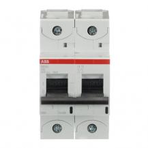 ABB S802U-K50 Hochleist.-Sicherungsautomat, 50A, K, 240 V AC=Icu 50kA, 2P, UL 489, 415 V AC=Icu 50kA, EN60947-2