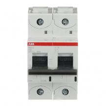 ABB S802U-K80 Hochleist.-Sicherungsautomat, 80A, K, 240 V AC=Icu 50kA, 2P, UL 489, 415 V AC=Icu 50kA, EN60947-2