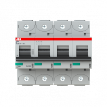 ABB S804S-B6 Hochleist.-Sicherungsautomat 6A, B, 415 V AC=Icu 50kA, 4P