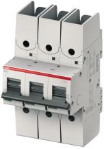 ABB S803S-D8-R Hochleist.-Sicherungsautomat 8A, D, 415 V AC=Icu 50kA, 3P Ringkabelschuhanschluss