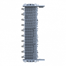 ABB ZLS905E20-3LN SMISSLINE TP Starterpaket 20 PLE, bestückt mit Schienen L1, L2, L3, N, inklusive Sockelendstücken