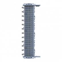 ABB ZLS905E24-3LN SMISSLINE TP Starterpaket 24 PLE, bestückt mit Schienen L1, L2, L3, N, inklusive Sockelendstücken