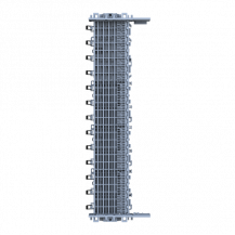 ABB ZLS905E26-3LN SMISSLINE TP Starterpaket 26 PLE, bestückt mit Schienen L1, L2, L3, N, inklusive Sockelendstücken