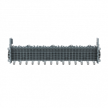 ABB ZLS905E28-3LN SMISSLINE TP Starterpaket 28 PLE, bestückt mit Schienen L1, L2, L3, N, inklusive Sockelendstücken