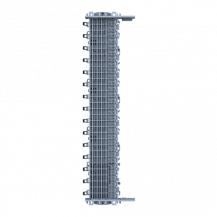 ABB ZLS905E30-3L SMISSLINE TP Starterpaket 30 PLE, bestückt mit Schienen L1, L2, L3, inklusive Sockelendstücken