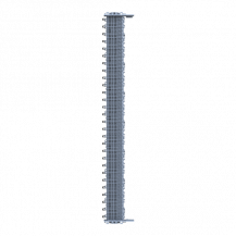 ABB ZLS905E56-3LN SMISSLINE TP Starterpaket 56 PLE, bestückt mit Schienen L1, L2, L3, N, inklusive Sockelendstücken