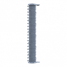ABB ZLS905E40-3LLALB SMISSLINE TP Starterpaket 40 PLE, bestückt mit Schienen L1, L2, L3, sowie LA und LB, inkl. Sockelendstücken