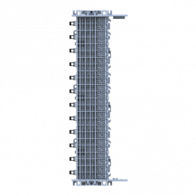 ABB ZLS905E24-3LNLALB SMISSLINE TP Starterpaket 24 PLE, bestückt mit Schienen L1, L2, L3, N, sowie LA und LB, inkl. Sockelendstücken
