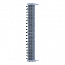 ABB ZLS905E36-3LNLALB SMISSLINE TP Starterpaket 36 PLE, bestückt mit Schienen L1, L2, L3, N, sowie LA und LB, inkl. Sockelendstücken