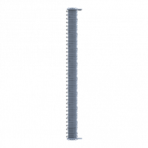 ABB ZLS905E70-3LNLALB SMISSLINE TP Starterpaket 70 PLE, bestückt mit Schienen L1, L2, L3, N, sowie LA und LB, inkl. Sockelendstücken