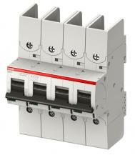 ABB S804U-UCZ50 Hochleis.Sicherungsautomat für Spannungen bis 600V DC 4P, 50A, UL489, 10kA