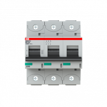 ABB S803PV-SD125 Lasttrennschalter für Photovoltaikanlagen 1.200 V DC, 125 A, 3-polig