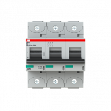 ABB S803S-K2 Hochleistungs-Sicherungsautomat 2A, K, 400 V AC=Icu 50kA, 690 V AC=Icu6kA, 3P