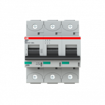ABB S803S-K2.5 Hochleistungs-Sicherungsautomat 2.5A, K, 400 V AC=Icu 50kA, 690 V AC=Icu6kA, 3P