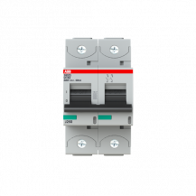 ABB S802S-UCB2 Hochleistungs-Sicherungsautomat 2A, B, 500VDC=Icu 50kA, 2P