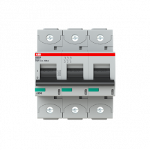 ABB S803S-UCK1 Hochleistungs-Sicherungsautomat 1A, K, 750VDC=Icu 50kA, 3P