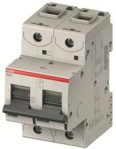 ABB S802S-UCK1 Hochleistungs-Sicherungsautomat 1A, K, 500VDC=Icu 50kA, 2P