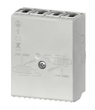ABB ZLS924-3LNAB-R Einspeiseblock SMISSLINE Standardeinspeiseblock mit Innensechskant Bauhöhe 43 mm, 3L+N+LA+LB, rechts