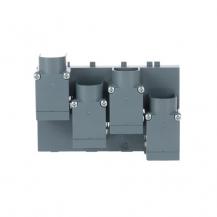 ABB ZLSP934-3LN Einspeiseblock 250 A L1, L2, L3, N, links SMISSLINE TP PowerBar Bolt-On, ersetzt Abdeckung 8er Modul